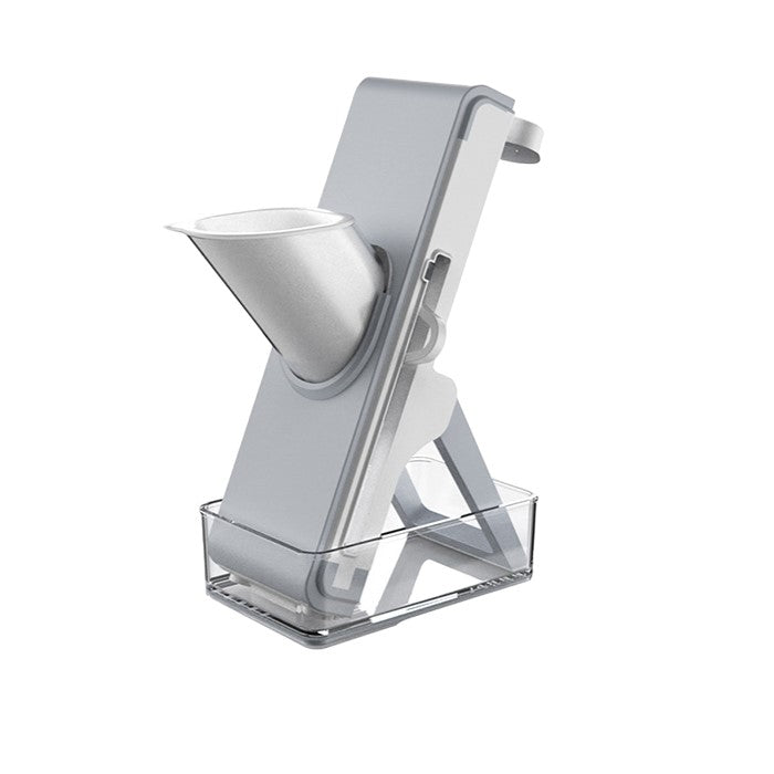 Feliator De Legume Multifunctional, Taieturi Diferite, Razatoare Pentru Bucatarie, Taietor De Cartofi, Presa Manuala, Pliabila, Extensibila, Pp Pet, 23.5X9.5X5.5 Cm - vivimall.ro