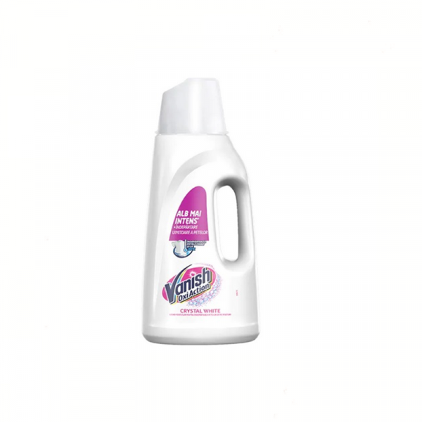 Vanish Oxi Action Crystal White — soluție pentru îndepărtarea petelor, 2 L - vivimall.ro