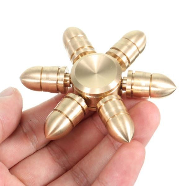 Fidget Spinner Model Gloante Auriu 2 - vivimall.ro