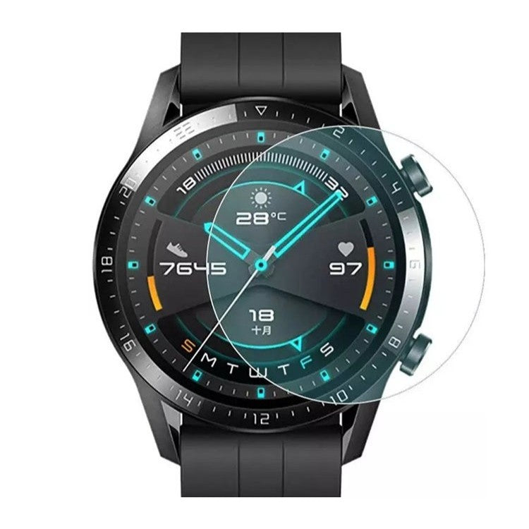 Folie de protectie, Vivimall, Pentru Huawei Watch GT4 41MM, Sticla Securizata 2.5 D , Transparent - vivimall.ro