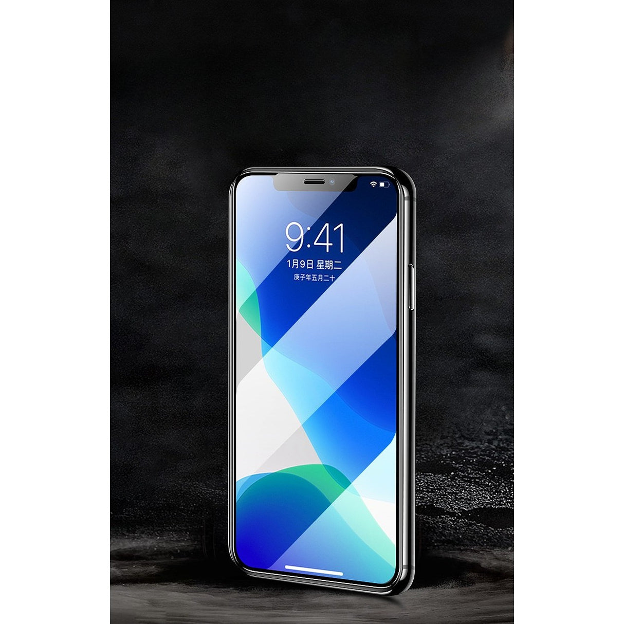 Folie de Protectie, Vivimall, pentru iPhone 15 Pro Max, Tempered Glass 2.5D, cu Decupaje, HD, 9H, Transparent - vivimall.ro