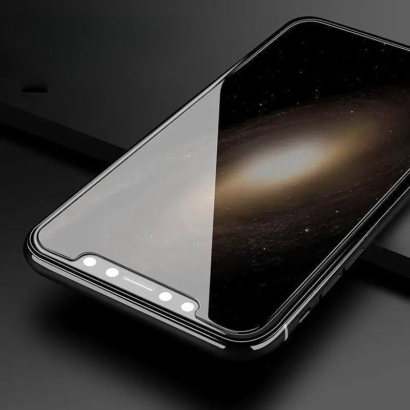 Folie de Protectie, Vivimall, pentru iPhone 15 Pro, Tempered Glass 2.5D, cu Decupaje, HD, 9H, Transparent - vivimall.ro
