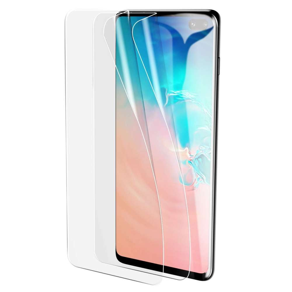 Folie Plastic Samsung Galaxy S10 Plus Transparent - vivimall.ro