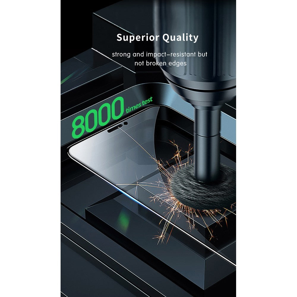 Folie protectie Flippy pentru iPhone 14 Plus, Sticla securizata, temperata, duritate 9H, Privacy 360, Transparenta, Protectie Completa - vivimall.ro