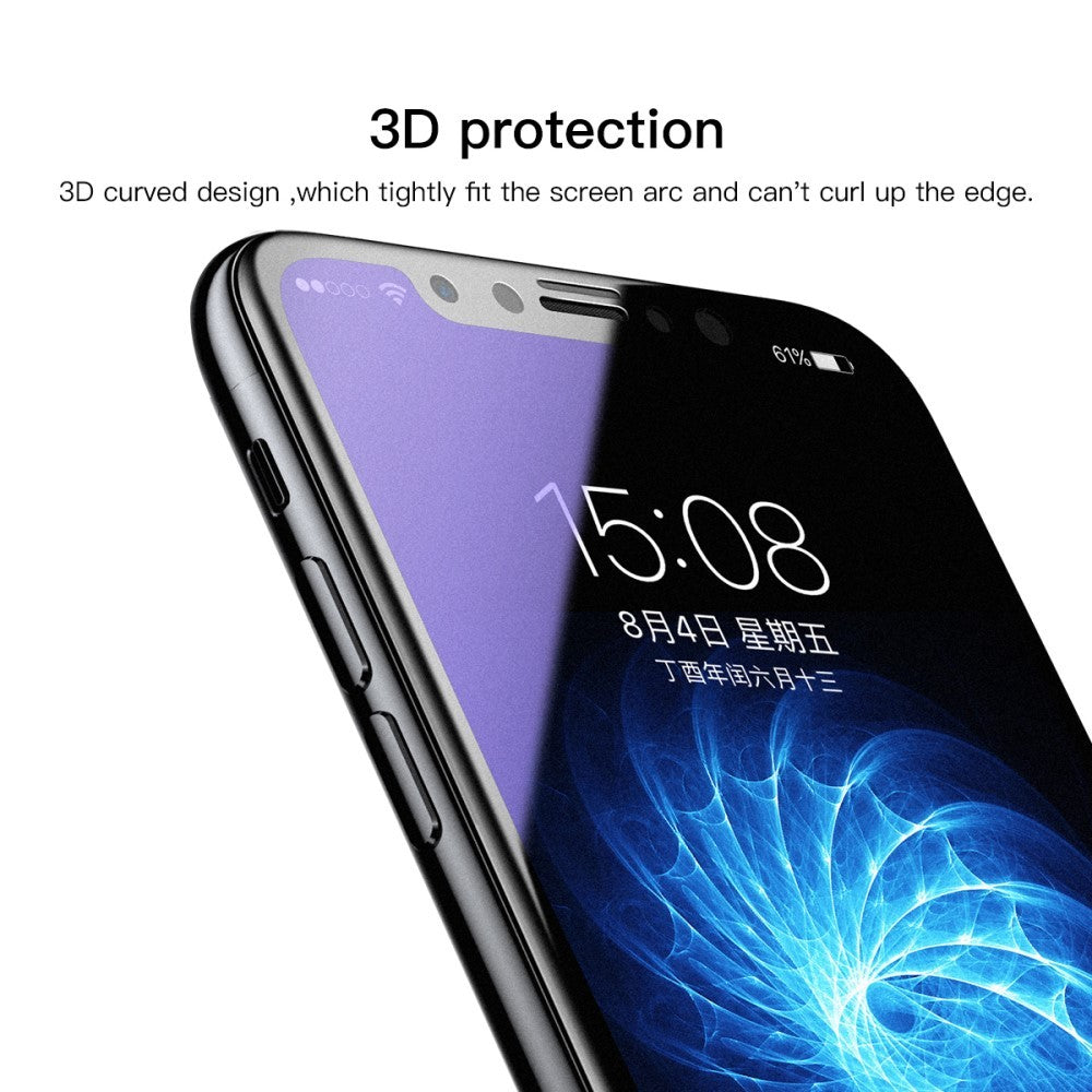 Folie protectie Flippy pentru iPhone 14, Sticla securizata, temperata, duritate 9H, Privacy 360 Anti-Blue Ray, Transparenta, Protectie Completa - vivimall.ro