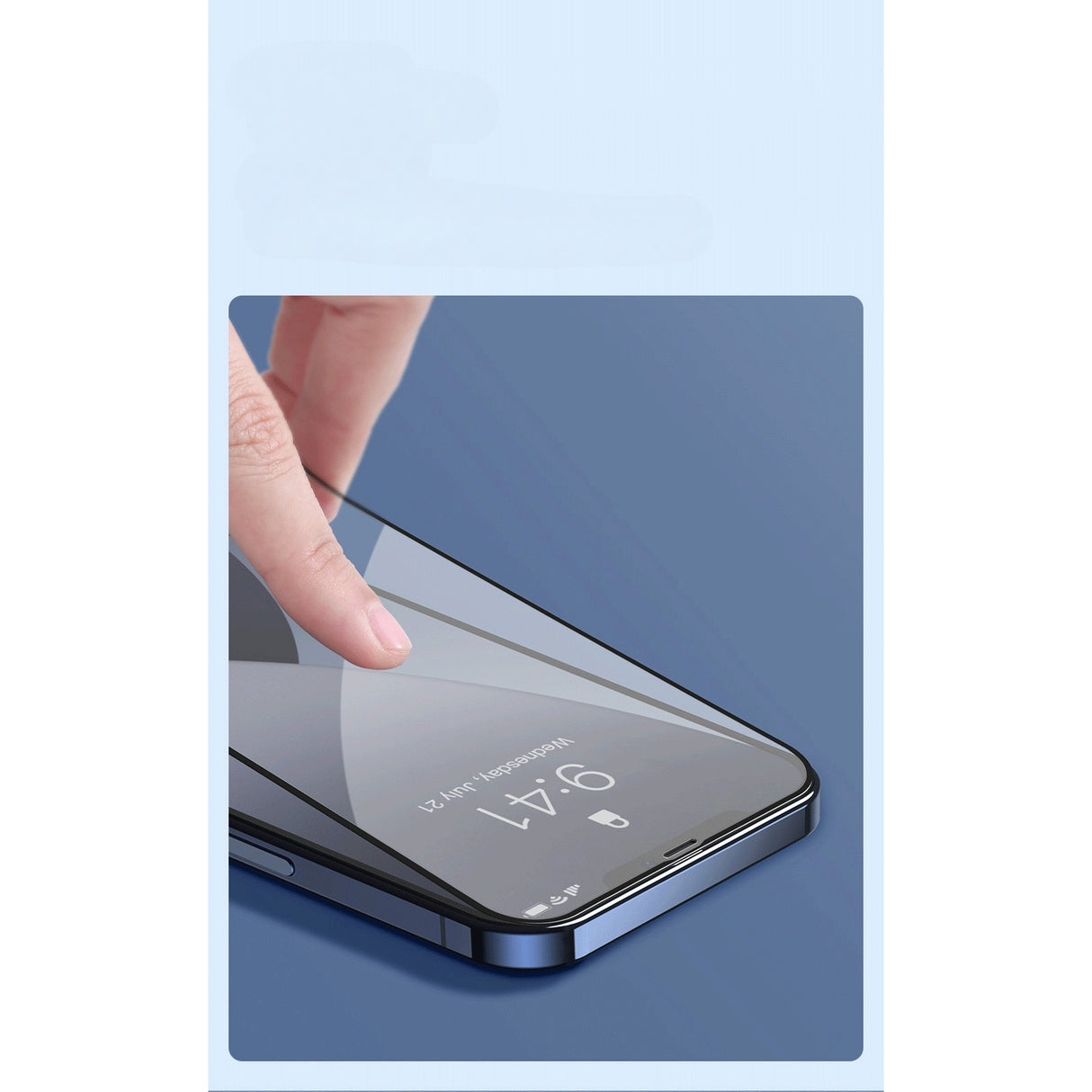 Folie protectie Flippy pentru Samsung S23, Sticla securizata, temperata, duritate 9H, Transparenta cu margini negre, Protectie Completa - vivimall.ro