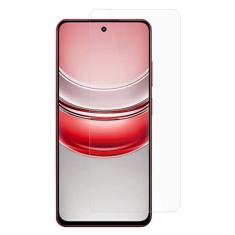 Folie sticlă securizată 3D pentru Realme 14, transparentă, 0.3 mm, vedere frontală