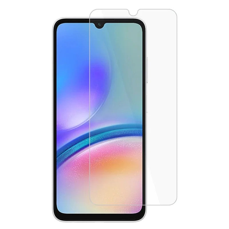 Folie sticlă securizată 3D pentru Samsung Galaxy A05, 0.3 mm, transparentă, vedere frontală
