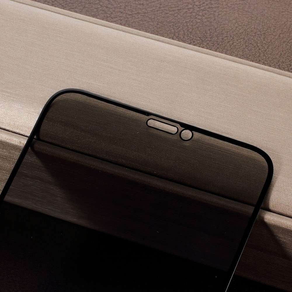 Folie Sticla Apple iPhone 11 Pro Max Full Glue Privacy Negru - vivimall.ro