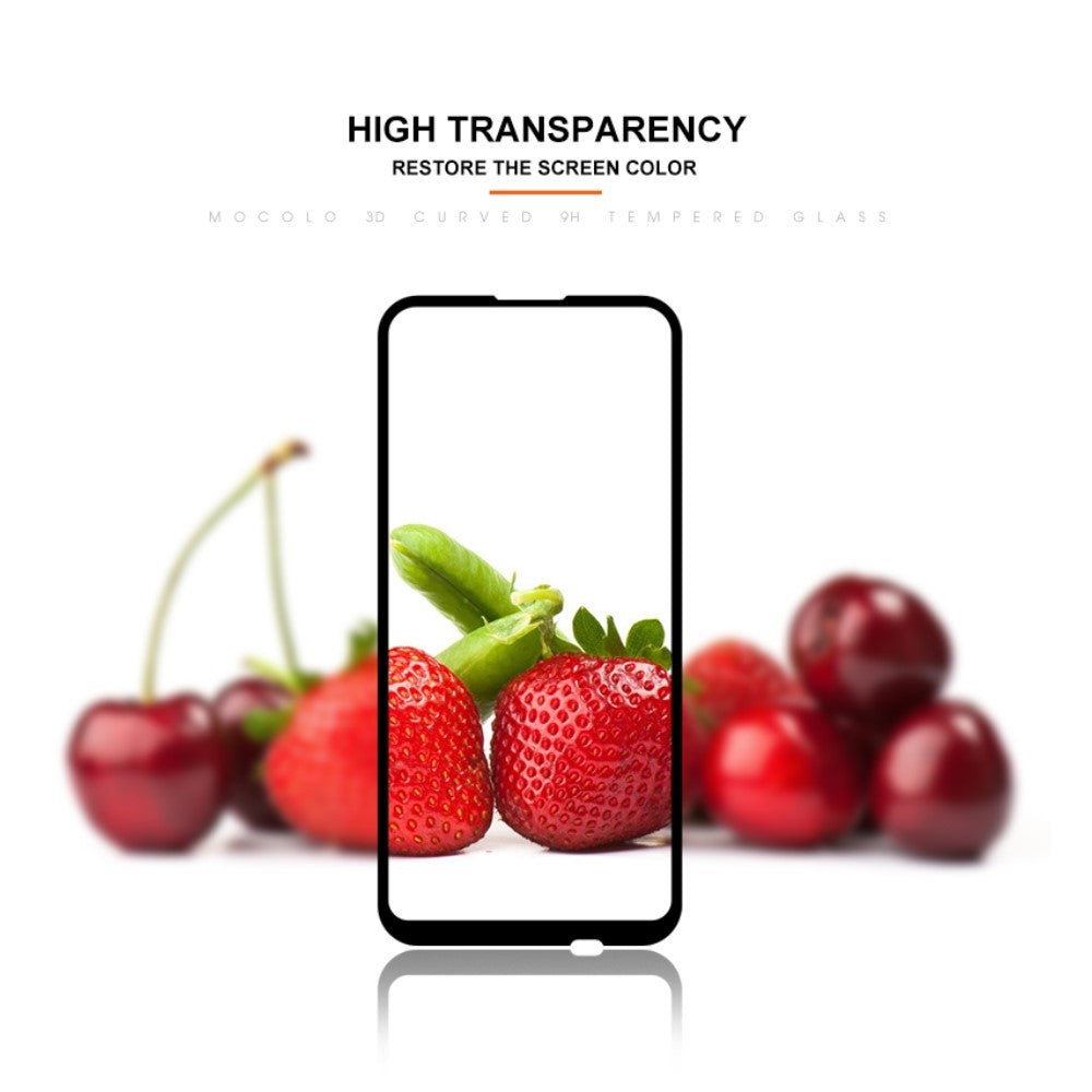 Folie Sticla Flippy® compatibila cu Huawei Y7P 2020 111D Negru - vivimall.ro