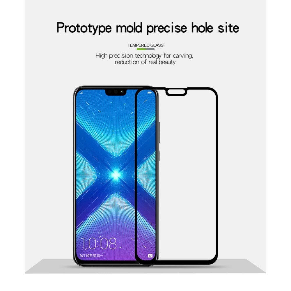 Folie Sticla Flippy® compatibila cu Huawei Y9 2019 111D Negru - vivimall.ro