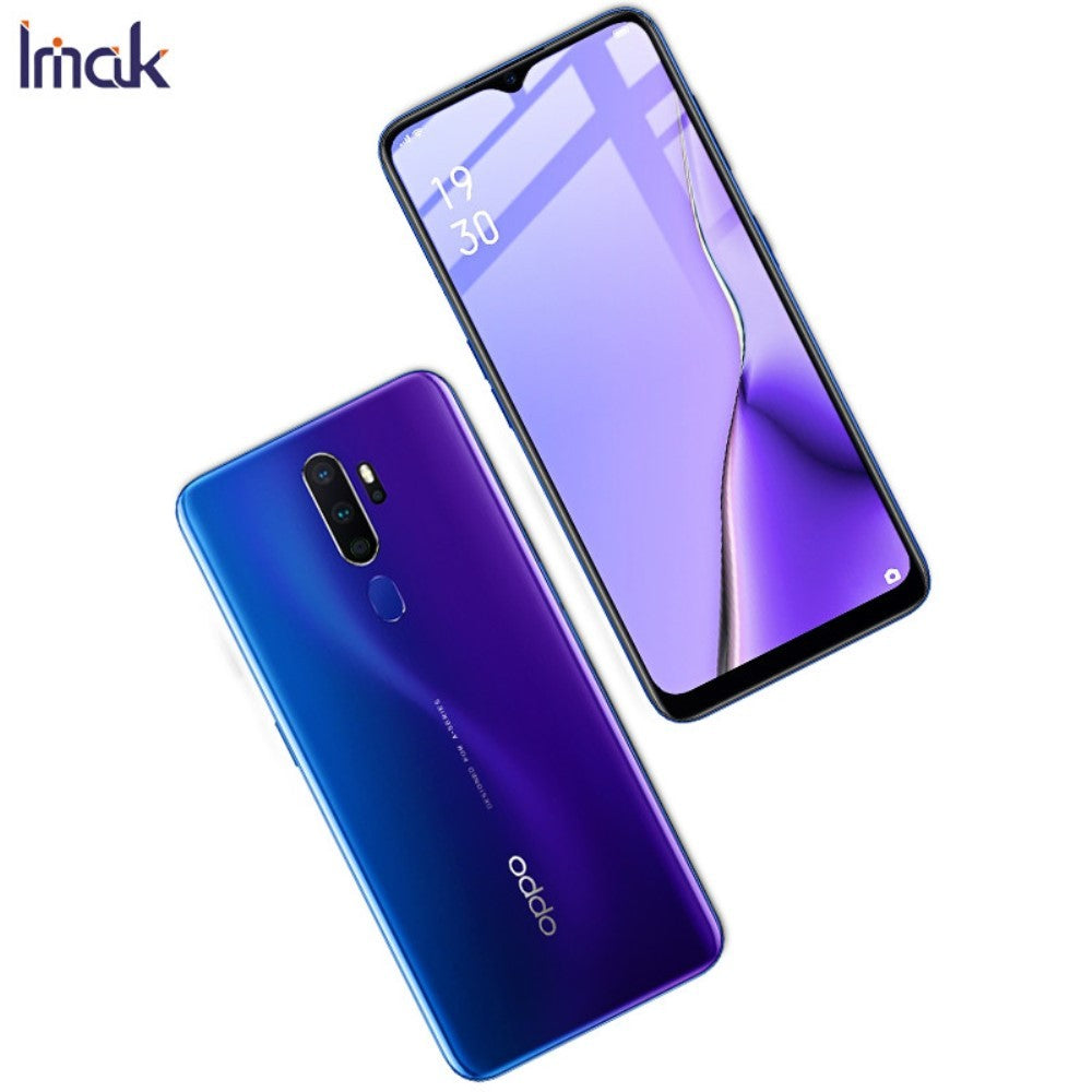 Folie Sticla Flippy® compatibila cu Oppo A31 111D Negru - vivimall.ro