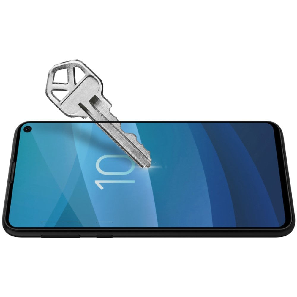 Folie Sticla Flippy® compatibila cu Samsung Galaxy S10 E, 111D, Negru - vivimall.ro