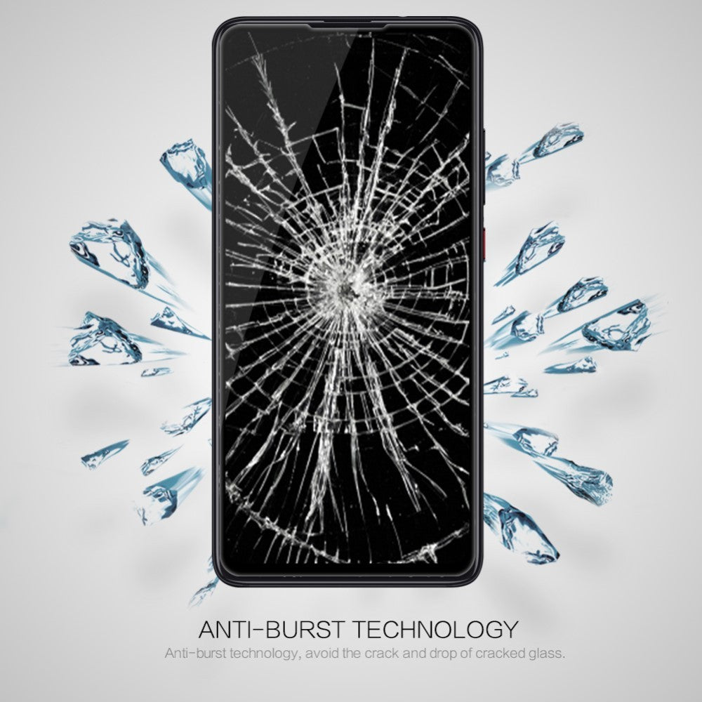 Folie Sticla Securizata Flippy, compatibila cu Xiaomi Mi 9T / Mit 9T Pro, Negru - vivimall.ro