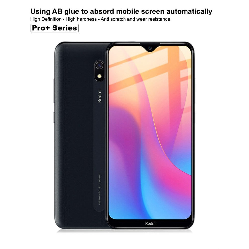 Folie Sticla Flippy® compatibila cu Xiaomi Redmi 8A 111D Negru - vivimall.ro