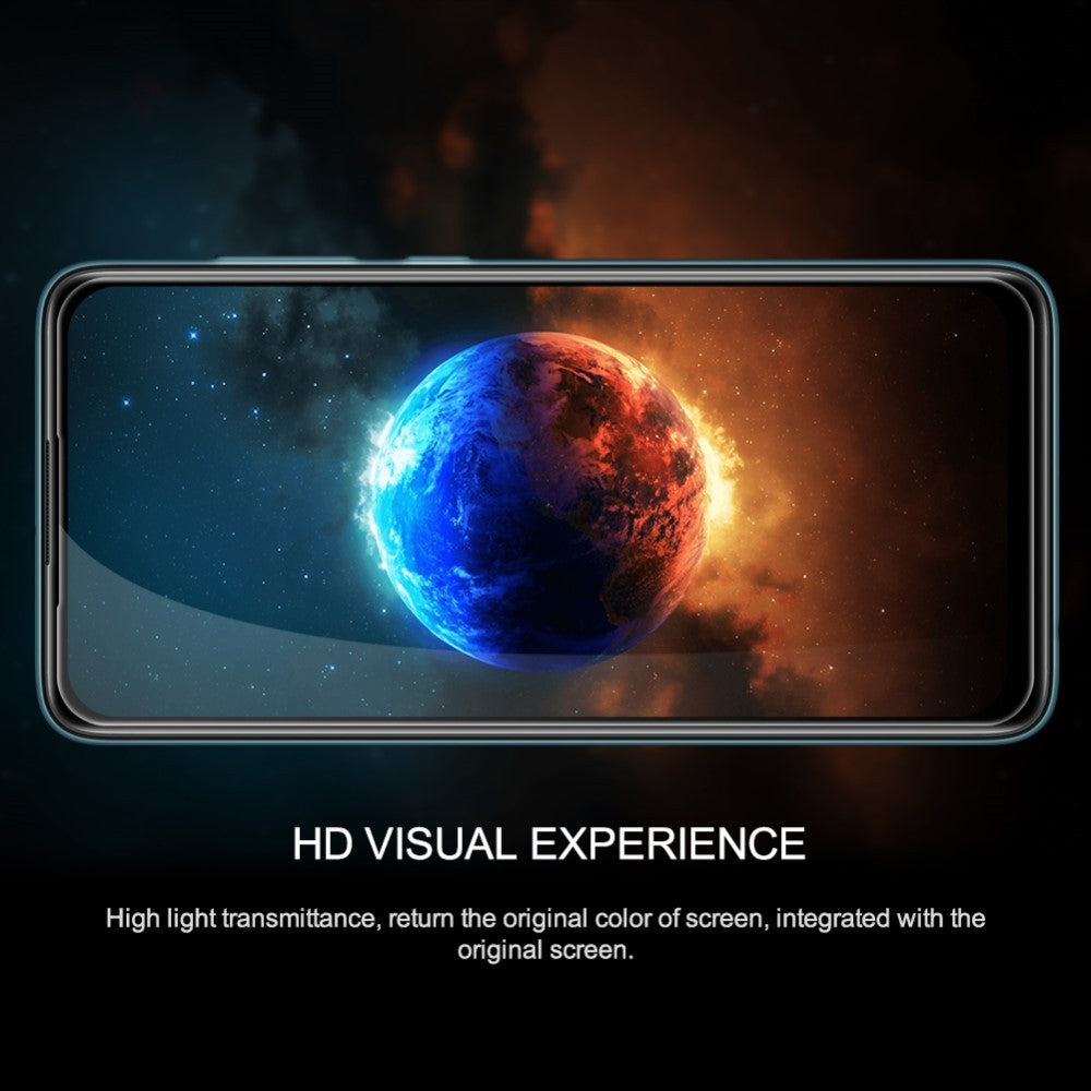 Folie Sticla Flippy® compatibila cu Xiaomi Redmi Note 9 111D Negru - vivimall.ro