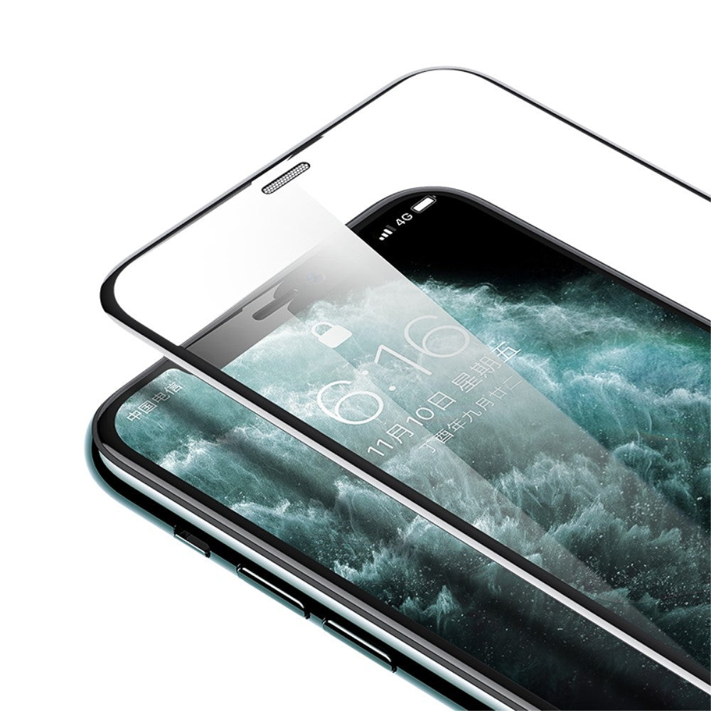 Folie Sticla Flippy® pentru Apple iPhone 11 Pro/XS 111D Negru - vivimall.ro