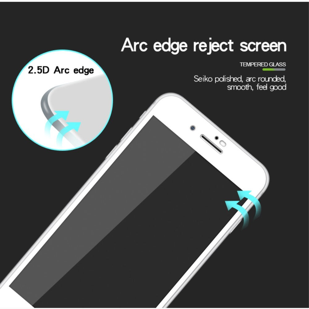 Folie Sticla Securizata, Flippy, compatibil cu Apple iPhone 7/8/SE 2020, Alb - vivimall.ro