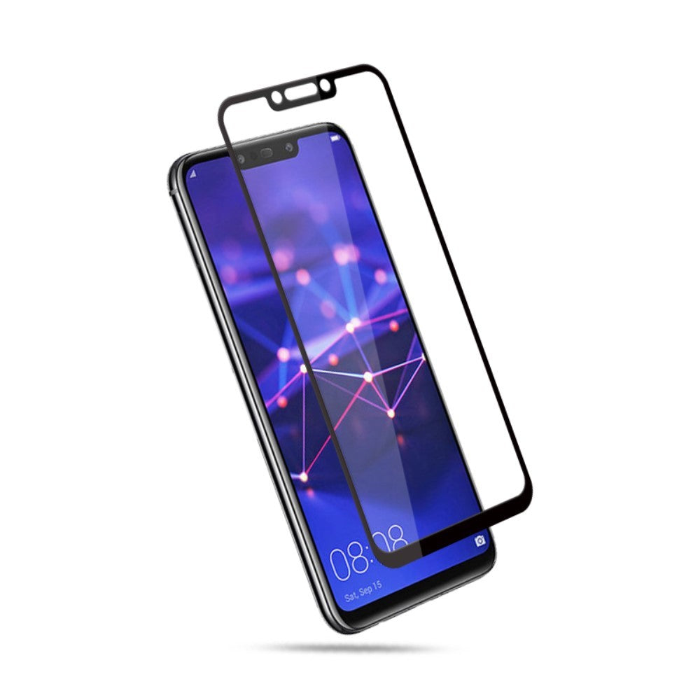 Folie Sticla Flippy® pentru Huawei Mate 20 Lite 111D Negru - vivimall.ro
