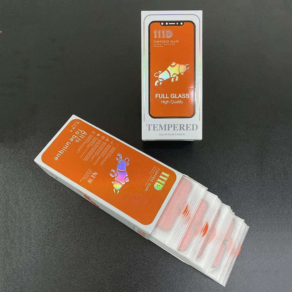 Folie Sticla Flippy® pentru Samsung A70 111D Negru - vivimall.ro