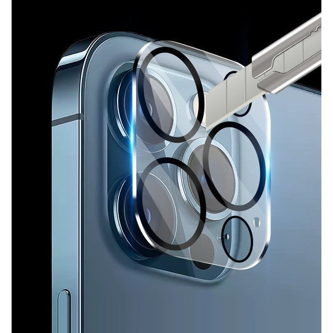 Folie Sticla pentru camera Apple iPhone 14 Pro / 14 Pro Max, Transparent - vivimall.ro