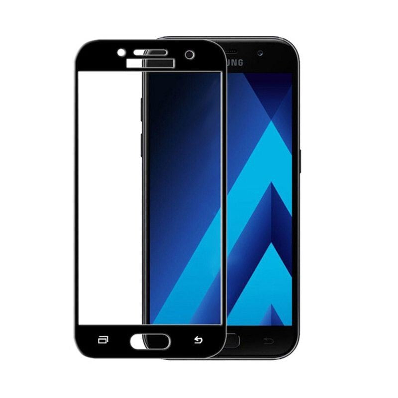 Folie Sticla Samsung Galaxy A7 2017 5D Negru - vivimall.ro