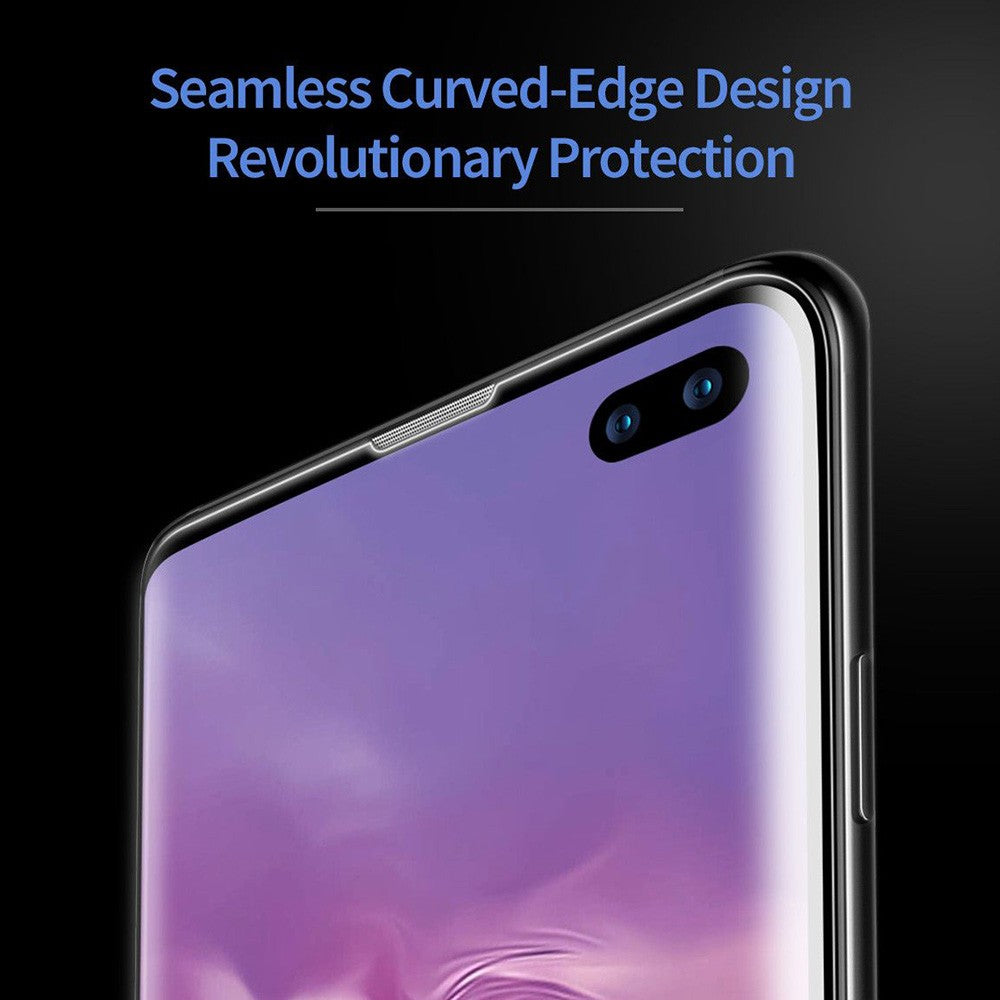 Folie Sticla securizata electrostatica Flippy pentru iPhone XR / 11, Sticla ESD, Top Glass, Anti-static, Negru - vivimall.ro