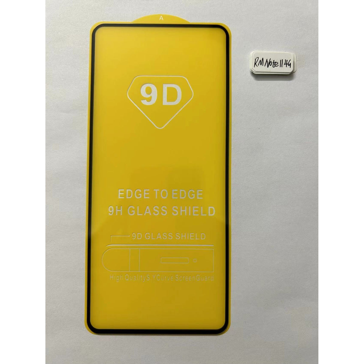 Folie Sticla Securizata Vivimall compatibil cu Xiomi Redmi Note 11 4G Full Glue Negru - vivimall.ro
