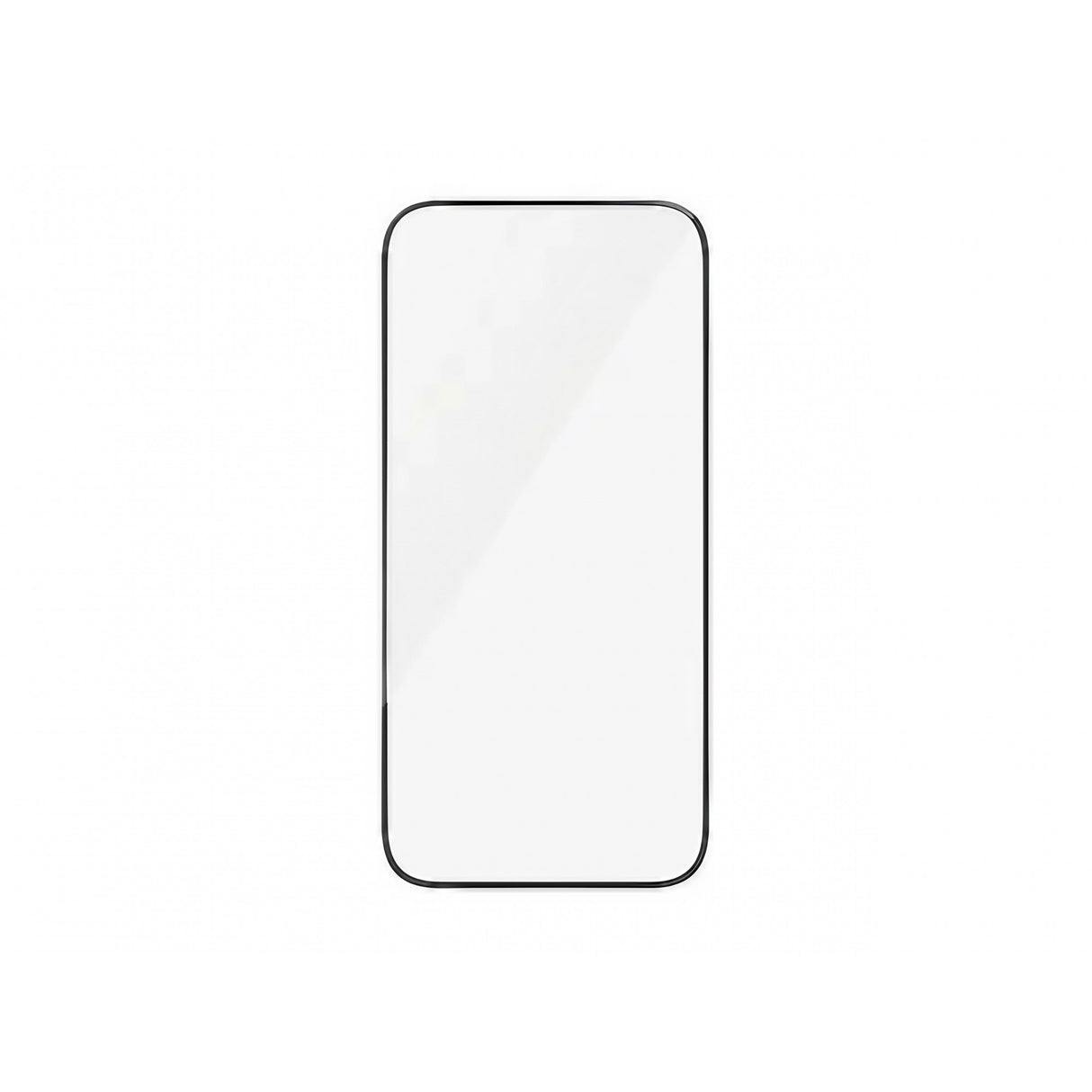 Folie sticlă iPhone 16 Pro Max aplicată pe ecran, transparență HD, unghi lateral