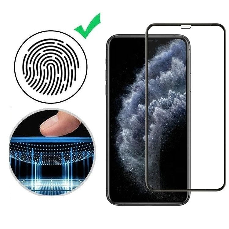 Folie Sticla securizata Flippy® compatibila cu Samsung A03s Full Glue Negru - vivimall.ro