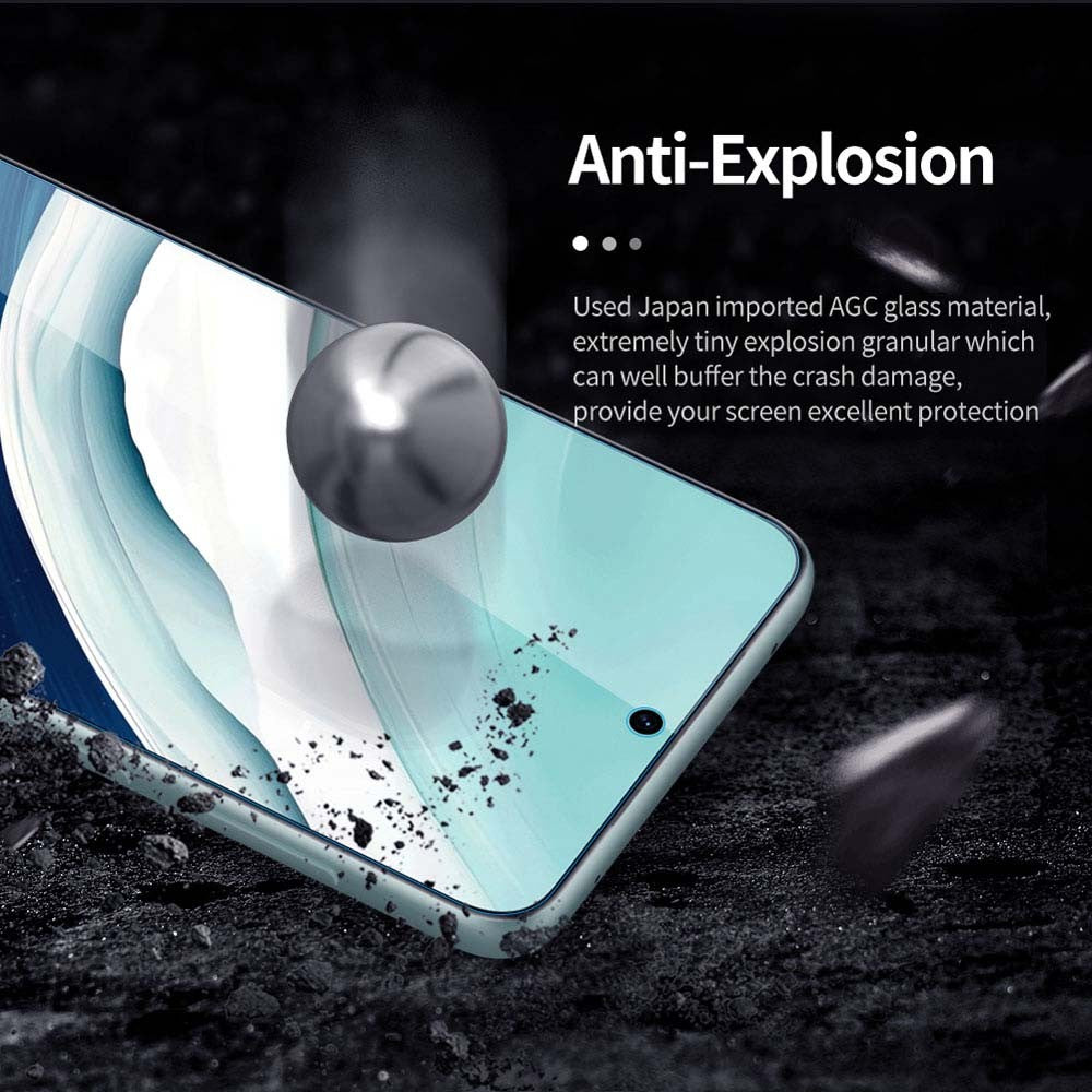 Folie Sticla Securizata, Vivimall, Pentru Huawei Mate 60 Pro, Full Glue, Margini Negre, Transparent - vivimall.ro