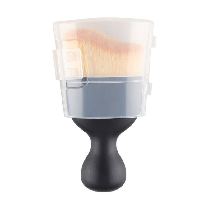 Pensula Multifunctionala Neagra, Cu Capac | BeautyPro - vivimall.ro