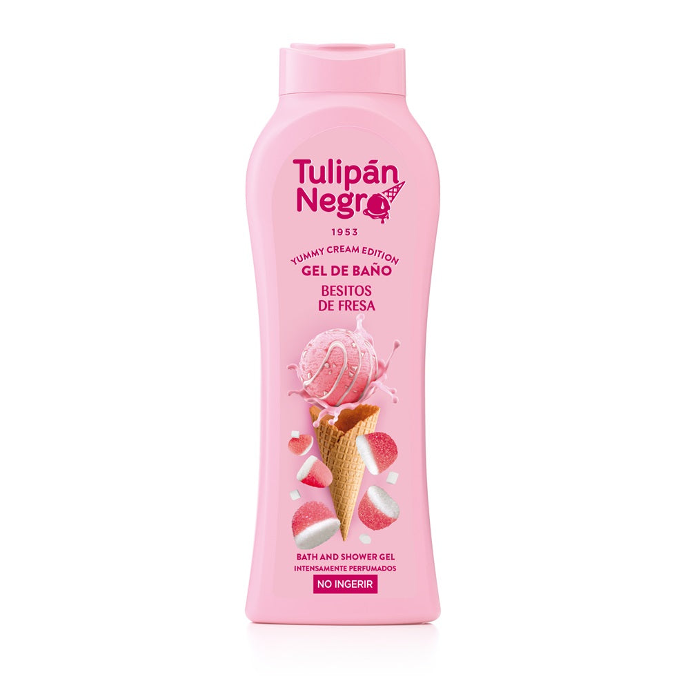 Gel de dus Besitos de Fresas Tulipan Negro 650 ml - Experiență fragratantă