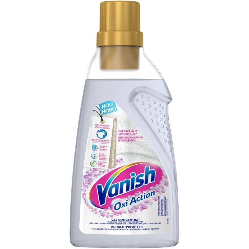 Gel, Vanish, Solutie Pete 750 ml Oxi Action White