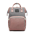 Rucsac Pentru Mamici Gri Roz | MommyBag 4 - vivimall.ro