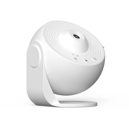 Lampa Tip Proiector Galaxie, Pentru Dormitor, Tematica Cer Instelat, Model Glob, Hd, Rotire 360 De Grade, 20 De Imagini, Incarcare Usb, 10 W