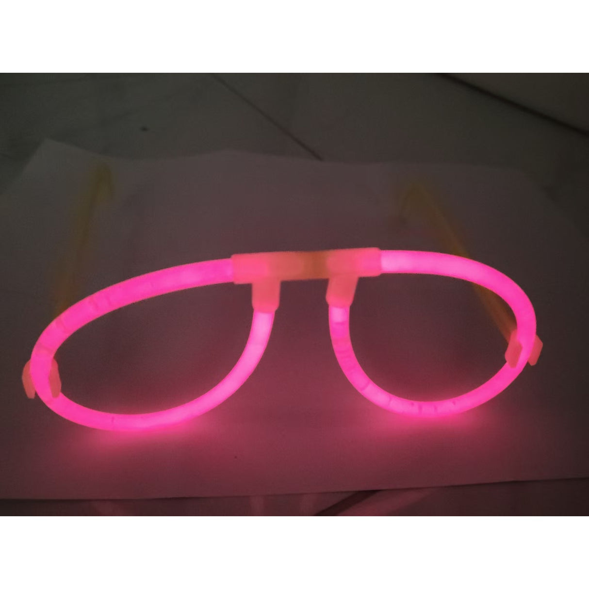 Ochelari Decorativi, Vivimall, din Plastic, Fluorescenti, Accesoriu Petrecere, Roz - vivimall.ro