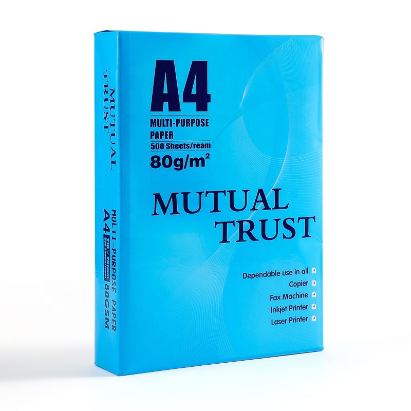 Hartie Copiator A4 Mutual Trust, Flippy, 80 g/mp, 500 coli/top, 210 x 297 mm, Hartie Multifunctionala pentru Imprimanta si Copiator, Hartie Universala pentru Birou - vivimall.ro