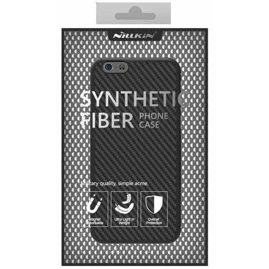 Husa Apple iPhone 8 Plus Nillkin Synthetic Fiber Negru - vivimall.ro