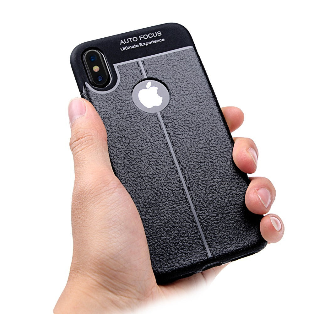 Husa Apple iPhone X Zore TPU moale Negru - vivimall.ro