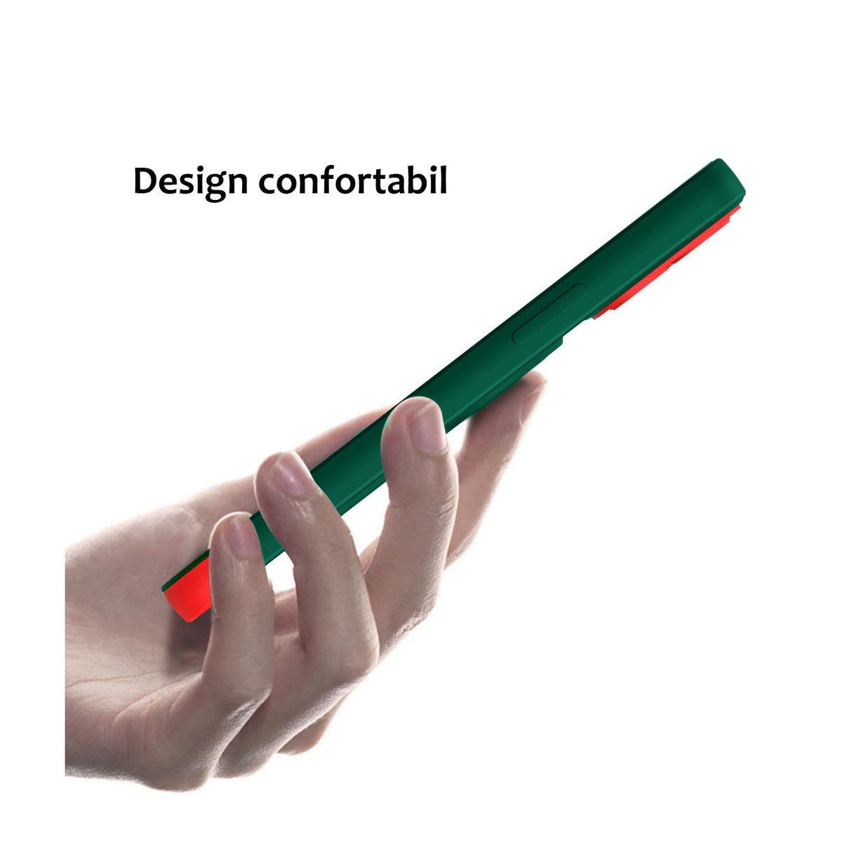 Husa Armor Design cu Stand pentru Samsung Galaxy A52 5G, Verde/Rosu, Suport Auto Magnetic, Wireless Charge, Protectie Antisoc, Flippy - vivimall.ro