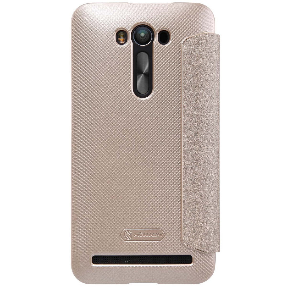 Husa Asus Zenfone 2 Laser Nillkin Sparkle Auriu - vivimall.ro