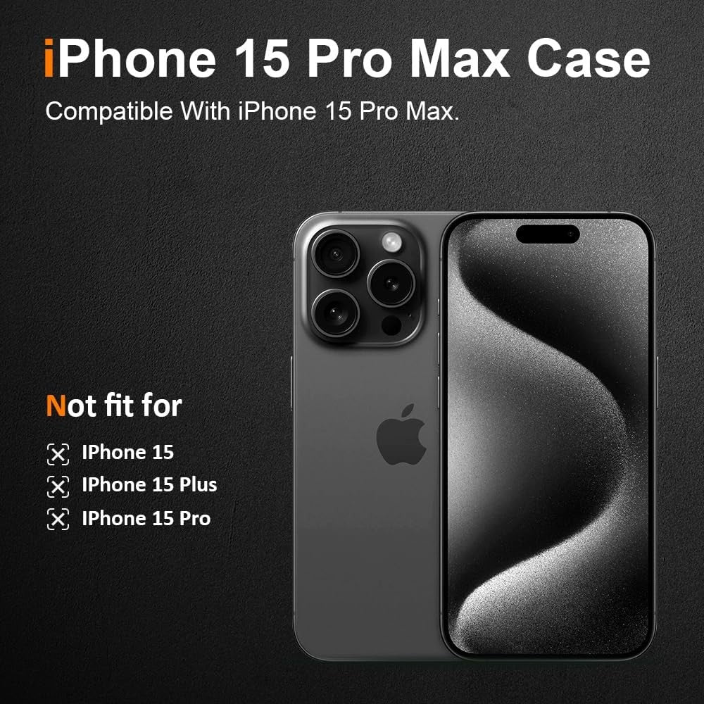 Husă iPhone 15 Pro Max transparentă antisoc – detaliu colțuri ranforsate pentru protecție la impact