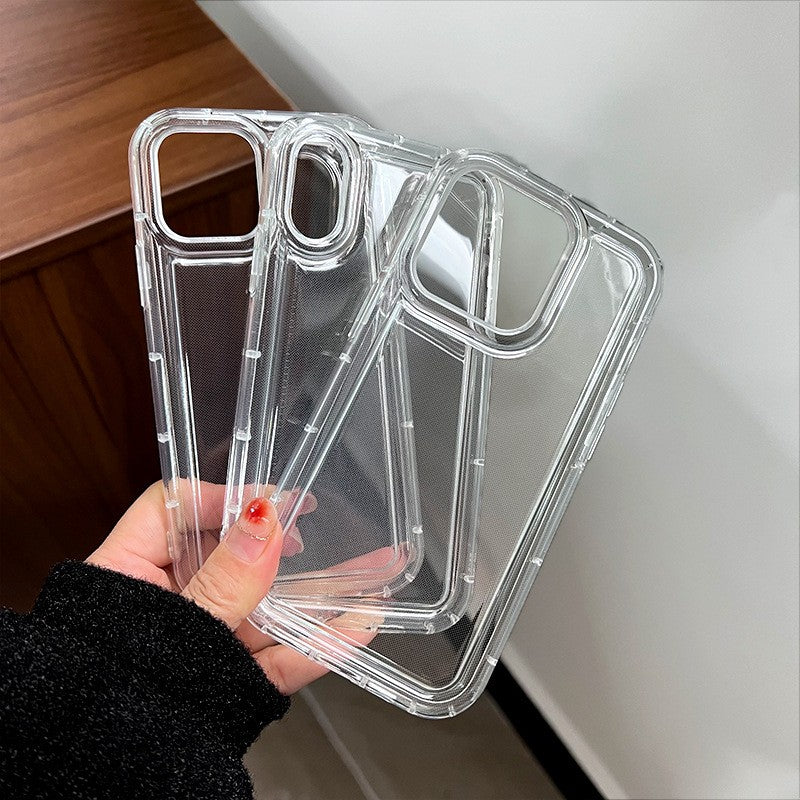 Husa de protectie Flippy, Airbag Shock Absorption, TPU, pentru Apple iPhone 11 , Transparent - vivimall.ro