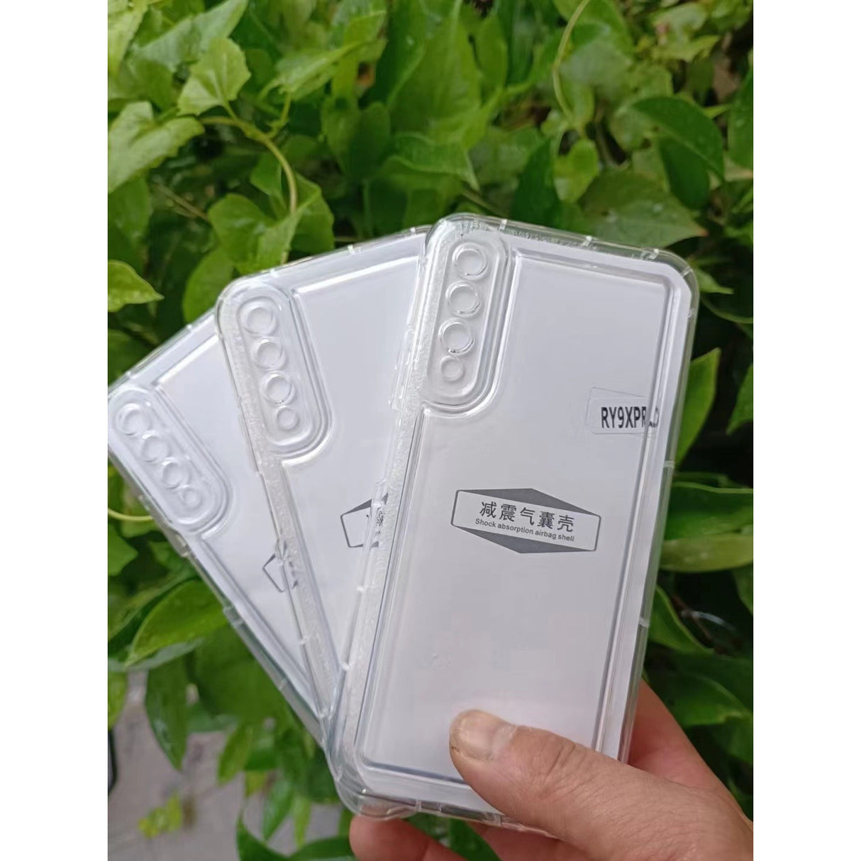 Husa de protectie Flippy, Airbag Shock Absorption, TPU, pentru Apple iPhone 14 , Transparent - vivimall.ro