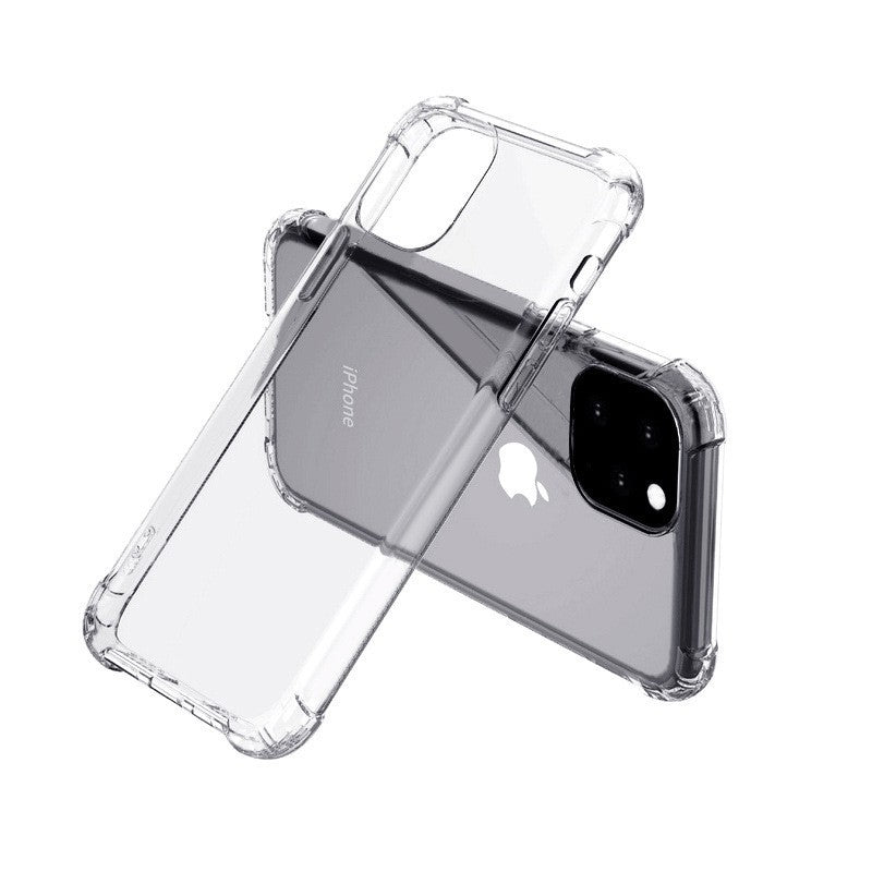 Husa de protectie Vivimall, TPU, pentru Apple iPhone 15 Pro, Antisoc, Protectie colturi, Rezistenta la impact, 1.5 mm, Transparenta - vivimall.ro