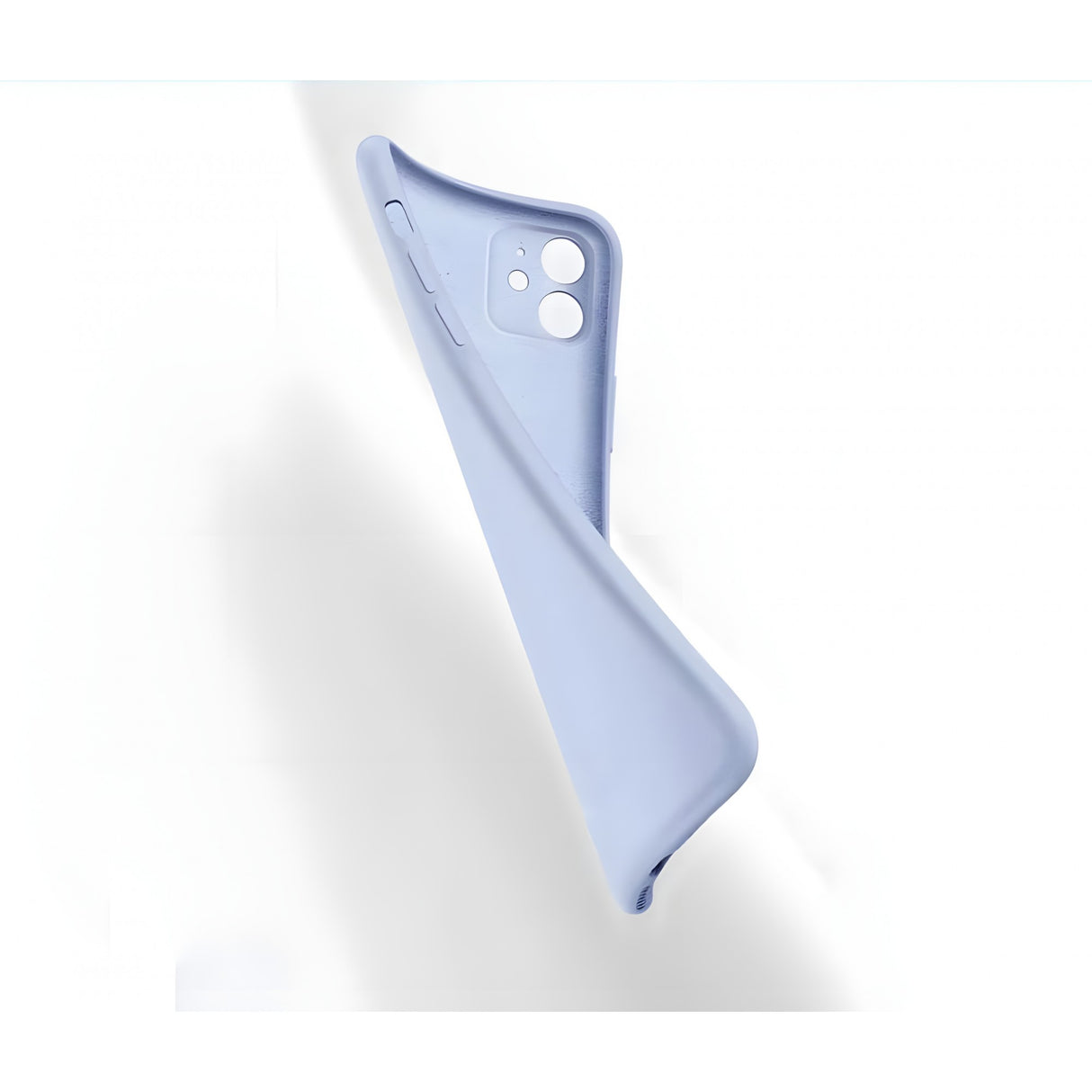 Husa de Protectie Flippy, compatibila cu Apple iPhone 11, Silicon Lichid, Lila - vivimall.ro