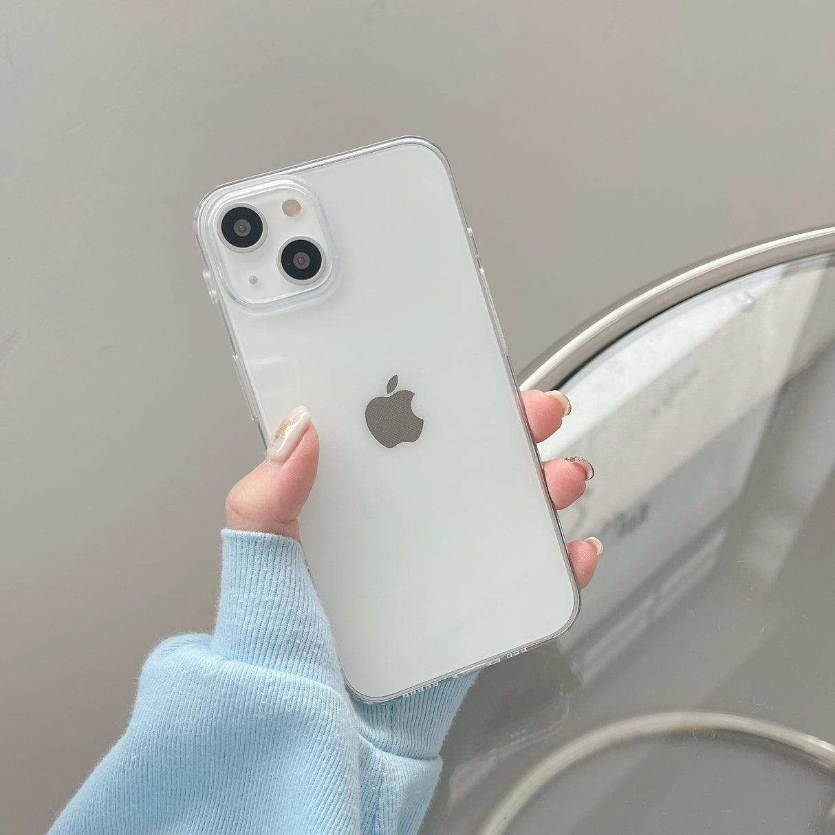 Husa de protectie Flippy compatibila cu Apple iPhone 13 Mini Tpu Transparent - vivimall.ro