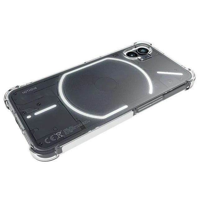 Husa de Protectie, Flippy, Compatibila cu Nothing Phone 2, TPU Antisoc, Protectie Colturi, 1.5 mm Transparent - vivimall.ro