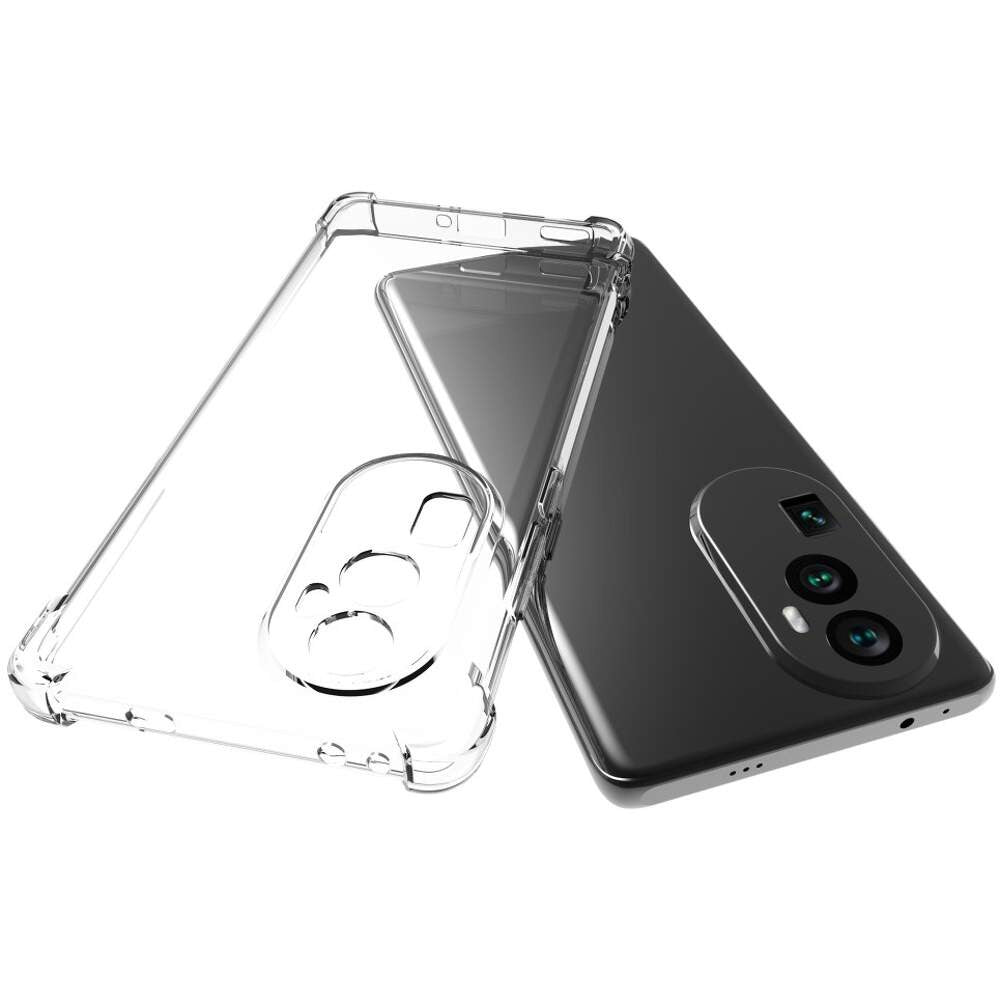 Husa de Protectie, Vivimall, Compatibila cu Oppo Reno 10 Pro, TPU Antisoc, Protectie Colturi, 1.5 mm Transparent - vivimall.ro